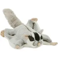 Semo Knuffel vliegende eekhoorn - 28 cm - pluche - knuffeldier - Eekhoorns bosdieren knuffels - speelgoed