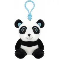 Wild republic Panda Sleutelhanger - 9 cm - pluche - dieren knuffel