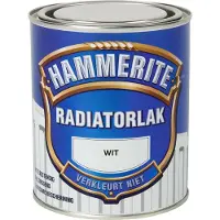 Hammerite radiatorlak spuitbus wit hoogglans 400 ml
