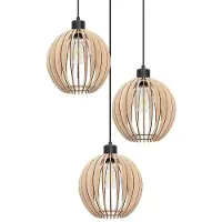 Envostar Hanglampe , Clay, dimbare, Hout, Woonkamer, Hout, Scandinavisch
