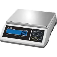 Cas Digitale Weegschaal | RVS | 6kg-0,2gr | 35x33x11cm