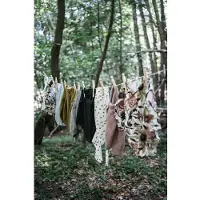 WildWood romper met stip print donkergroen Jongens/Meisjes Stretchkatoen Ronde hals - maat 50/56