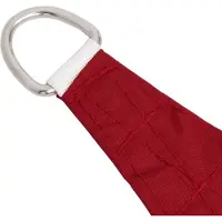 vidaXL Schaduwdoek rechthoekig 6x8 m oxford stof rood