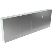 Mondiaz Cubb spiegelkast 200x70x16cm greey met 4 deuren