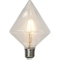 Star Trading E27 3,2W 827 LED lamp, ruitvormig 16,5 cm