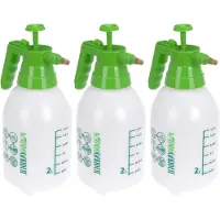 Pro Garden Plantenspuit - 3x - 2 liter - drukspuit met handpomp - waterverstuiver