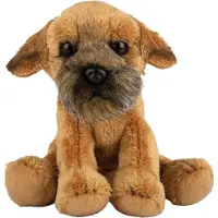 Suki Knuffel Border Terriër - hondenras knuffeldier - 13 cm - pluche