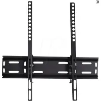 Shiverpeaks BASIC-S platte TV-wandhouder, zwart