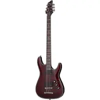 Schecter Hellraiser C-VI Baritone Black Cherry elektrische bariton gitaar