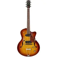 Godin 5Th Avenue Cw Kingpin II P90 Cognac Burst