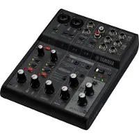 Yamaha AG06 MK2 6-kanaals Mixer met USB-interface Zwart