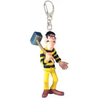 Plastoy Lucky Luke - Averall Dalton - sleutelhanger - kunststof - 8 cm -