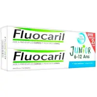 FLUOCARIL Junior Bubble 2x75ml Toothpastes Wit