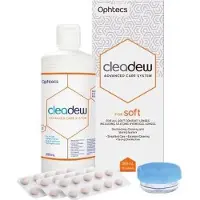 Cleadew Soft 6x 385ml + 180 tabletten (halfjaarpakket) - lenzenvloeistof