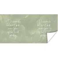 PosterMonkey Poster Dieren die het minst op de mens lijken - Quotes - Spreuken - Dieren - 40x20 cm