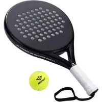 Angelsports Padelracket 52 X 36,5 Cm P46 Eva17 Carbon Zwart