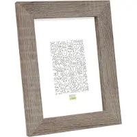 Deknudt Frames fotolijst S49BH3 - grijze houtkleur - foto 30x30 cm