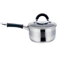 KINGHOFF stalen steelpan met deksel 1,5l 16cm KH1255