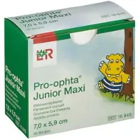 Lohmann & Rauscher Pro-Ophta Junior Maxi Oogpleister 7x5,9 cm 50 St Pleister