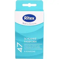 Ritex *47* Schlanke Passform (Slanke pasvorm) 8 St Condooms