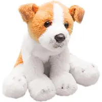 Suki Pluche knuffel dieren Jack Russel hond - 13 cm - Speelgoed knuffelbeesten - honden