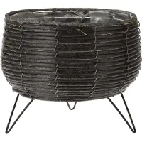 Koopman Bloempot - Standaard - 25x15x23cm - Antraciet