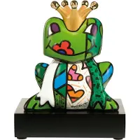 Goebel - Romero Britto | Decoratief beeld / figuur Prince 14 | Porselein - Pop Art - 14cm