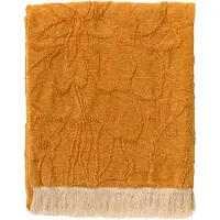 Dutch decor Plaid Florine Oranje 140 X 180 Cm
