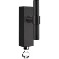 Formani Draaikiepgarnituur PIET BOON PBT15-DKLOCK PVD zwart