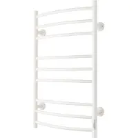 TVS Design Eldo 9 gebogen elektrische radiator wit 120W 86x53cm