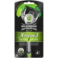 Wilkinson Xtreme 3 Ultra Flex 4 Wegwerp Scheermesjes - 4 Stuks