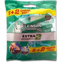 Wilkinson Extra 2 Sensitive Wegwerpmesjes - 7 Stuks