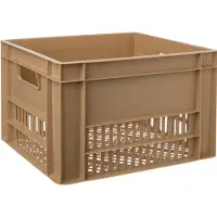Fastrider Fietskrat Large - Beige - 34L