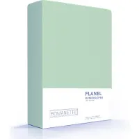 Romanette 2-PACK: Kussenslopen Verwarmend Flanel - 65 x 65 cm - Groen