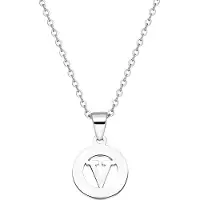 Lucardi Ketting zilver
