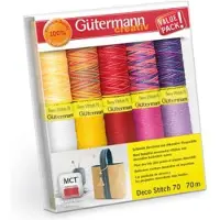 Gütermann Deco Stitch naaigarenset 10st, Col.1