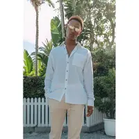 Colourful Rebel Caleb Shirt - Blazer kraag blouse - Lange mouw - Maat L