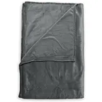 Zo! Home Plaid Cara Dark Grey-140 x 200 cm