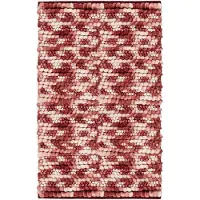 Heckett & Lane Badmat Brenda - Rood 60 x 60 cm / Rood
