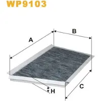 WIX FILTERS WP9103 Interieurfilter