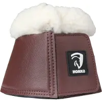 Horka springschoenen bont (Kleur: bruin, Maat: L)