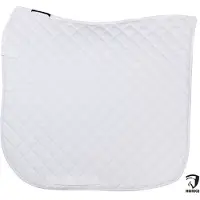 Horka zadeldek geruit (Kleur: wit, Maat paard: full, Toepassing: dressuur)