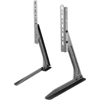 Deltaco ARM-1402, 58,4 cm (23 inch), 177,8 cm (70 inch), 75 x 75 mm, 800 x 400 mm, Ocel, Zwart