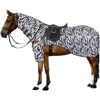 Imperial Riding - Vliegen Uitrijdeken - Zebra Print - Super-Dry - Medium