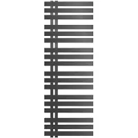 ECD-Germany Strijkijzer Em Design Badkamerradiator Elektrisch Met Verwarmingselement 900 B - 500 X 1400 Mm - Antraciet