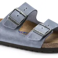 Birkenstock Arizona Slippers Dusty Blue Narrow-fit 45