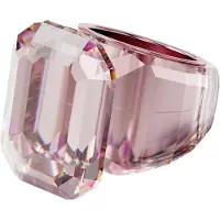 Swarovski Damen-Damenring Metall, Kristall Swarovski-Kristall 52 Roze 32018648