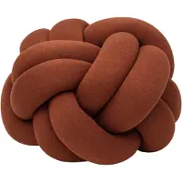 Design House Stockholm Knot kussen XL Ochre