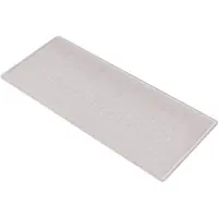 Kleine wolke Ruby antislip douchemat 35x75cm, zilvergrijs