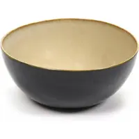 Serax terres de reves bowl L 15.5 cm mistygrey/darkblue - 4 stuks